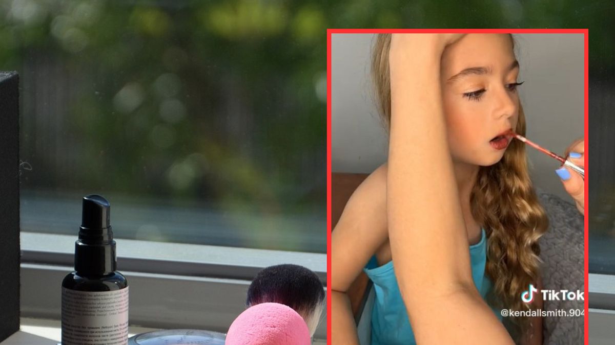 Pomalowała 7-latkę jak dorosłą kobietę. W sieci zawrzało. 