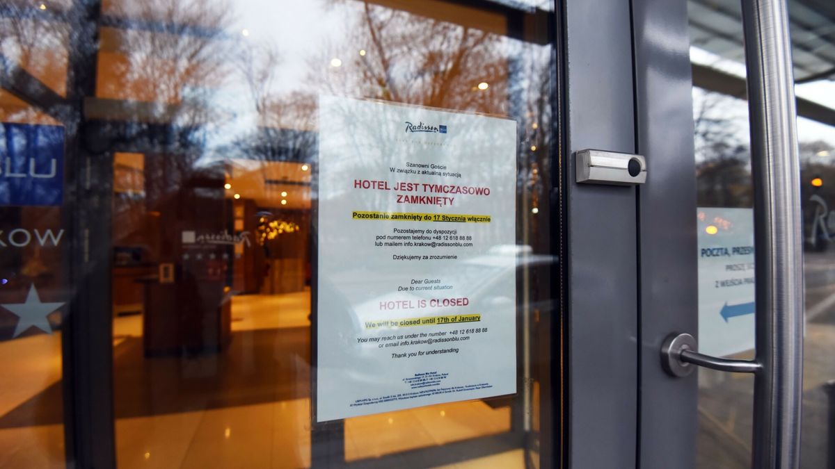 zamknięty hotel