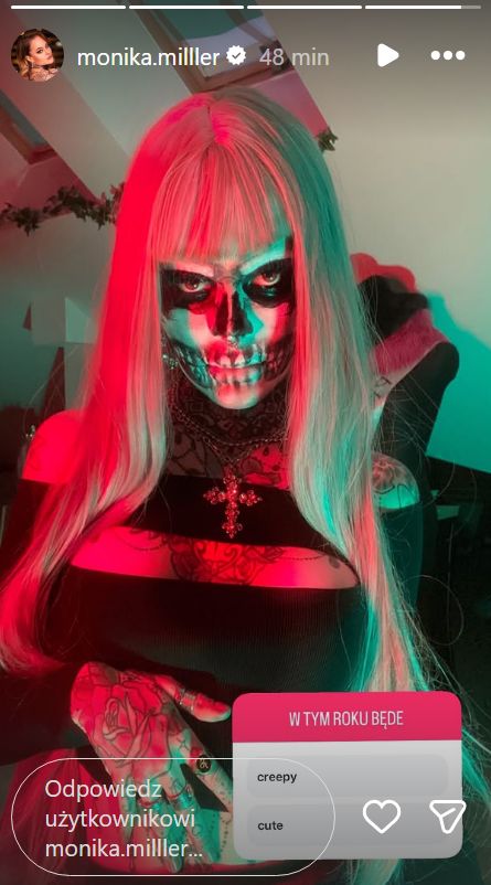 Monika Miller na Halloween