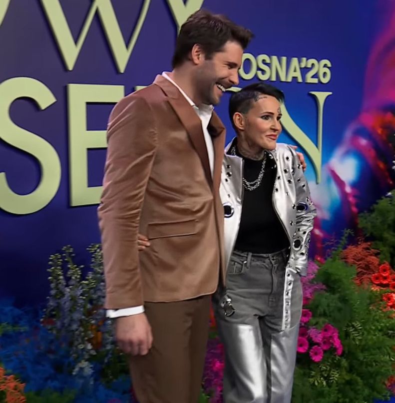 Agnieszka Chylińska na premierze ramówki TVN