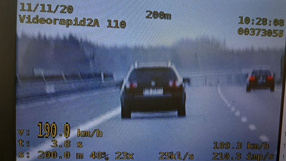 Łódź. Pijany kierowca pędził autostradą