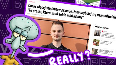 Czy studenci pracują, bo czują presję? Raczej pustkę w żołądku i w portfelu...