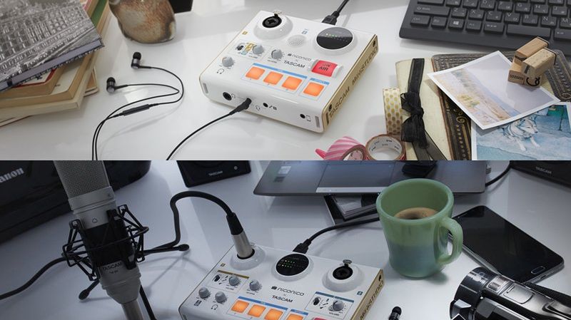 Tascam Ministudio: interfejsy audio dla podcasterów, youtuberów i twórców muzyki 1