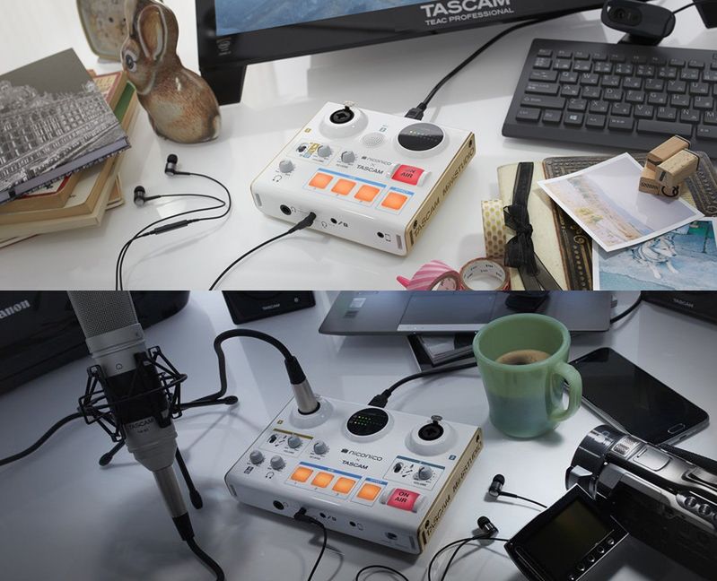 Tascam Ministudio: interfejsy audio dla podcasterów, youtuberów i twórców muzyki