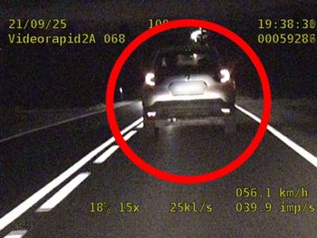 O włos od czołówki. Niebezpieczny manewr na DK25