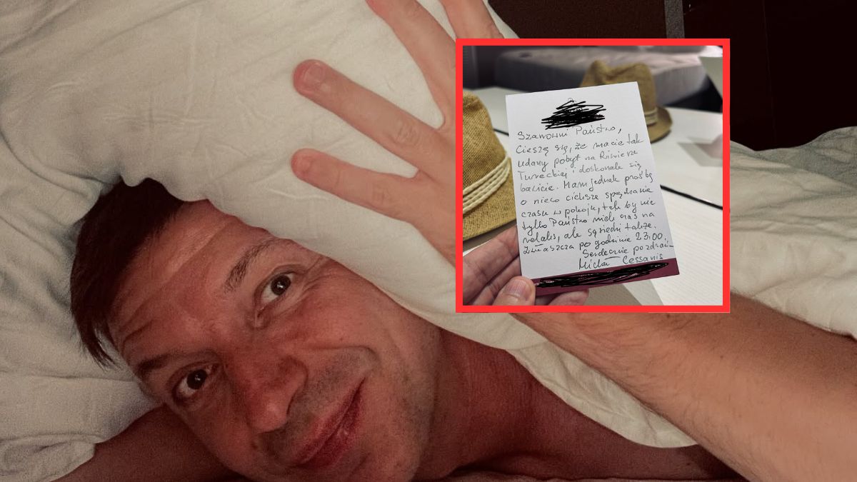 Dziennikarz skarży się na polską rodzinę. Zakłócali mu spokój