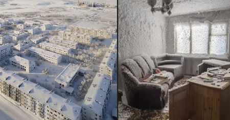Miasto zamarzło. To najzimniejsze miejsce w Europie - zdjęcia są obłędne