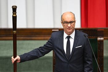 "Nadużywanie władzy". Kancelaria Sejmu uderza w Nawrockiego