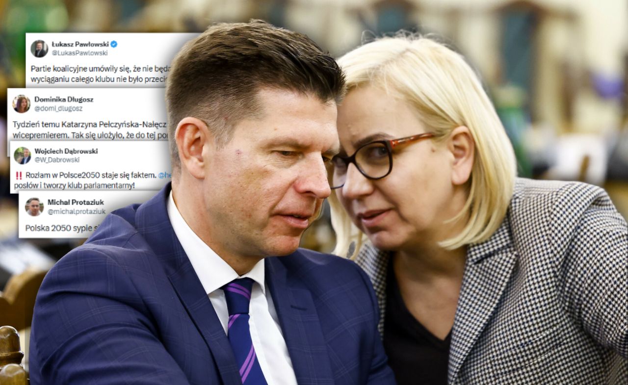 Rozłam w Polsce 2050. Lawina komentarzy w sieci