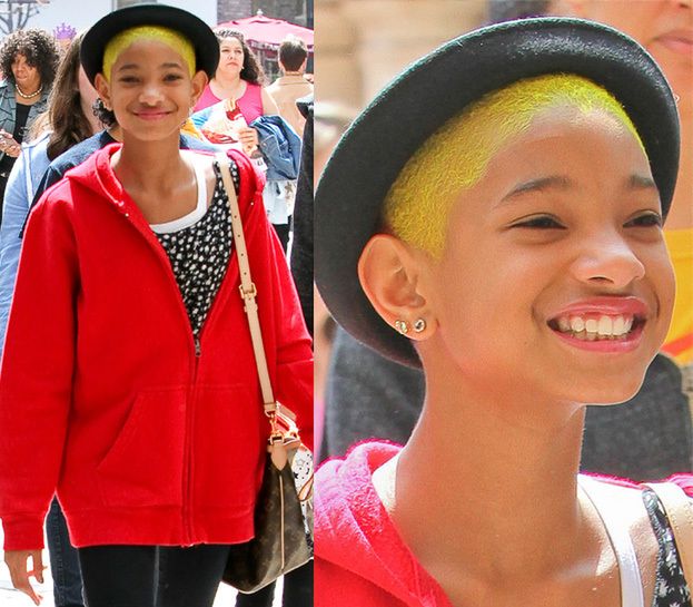 Willow Smith z ŻÓŁTYMI włosami! (ŁADNIE?)