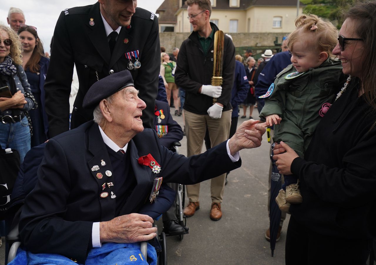 D-Day remembered in Normandy as Trump’s remarks draw scrutiny