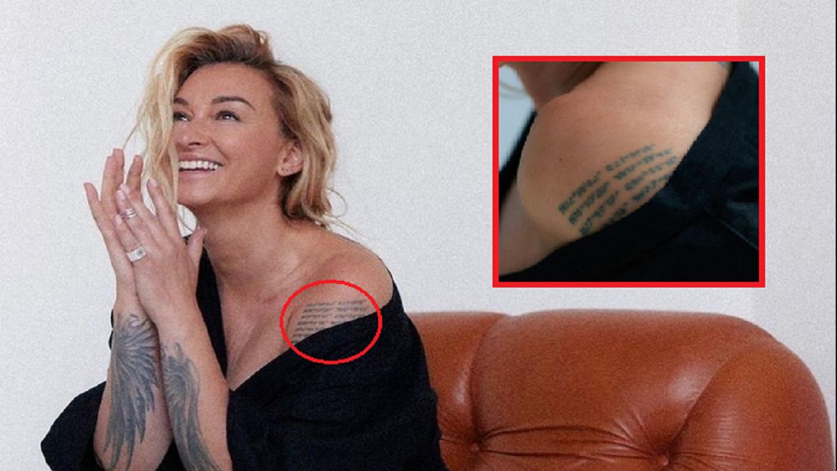 Tatuaże Martyny Wojciechowskiej. Co oznaczają współrzędne geograficzne?