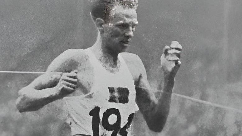 Henry Eriksson w czasie igrzysk olimpijskich Londynie fot. domena publiczna
