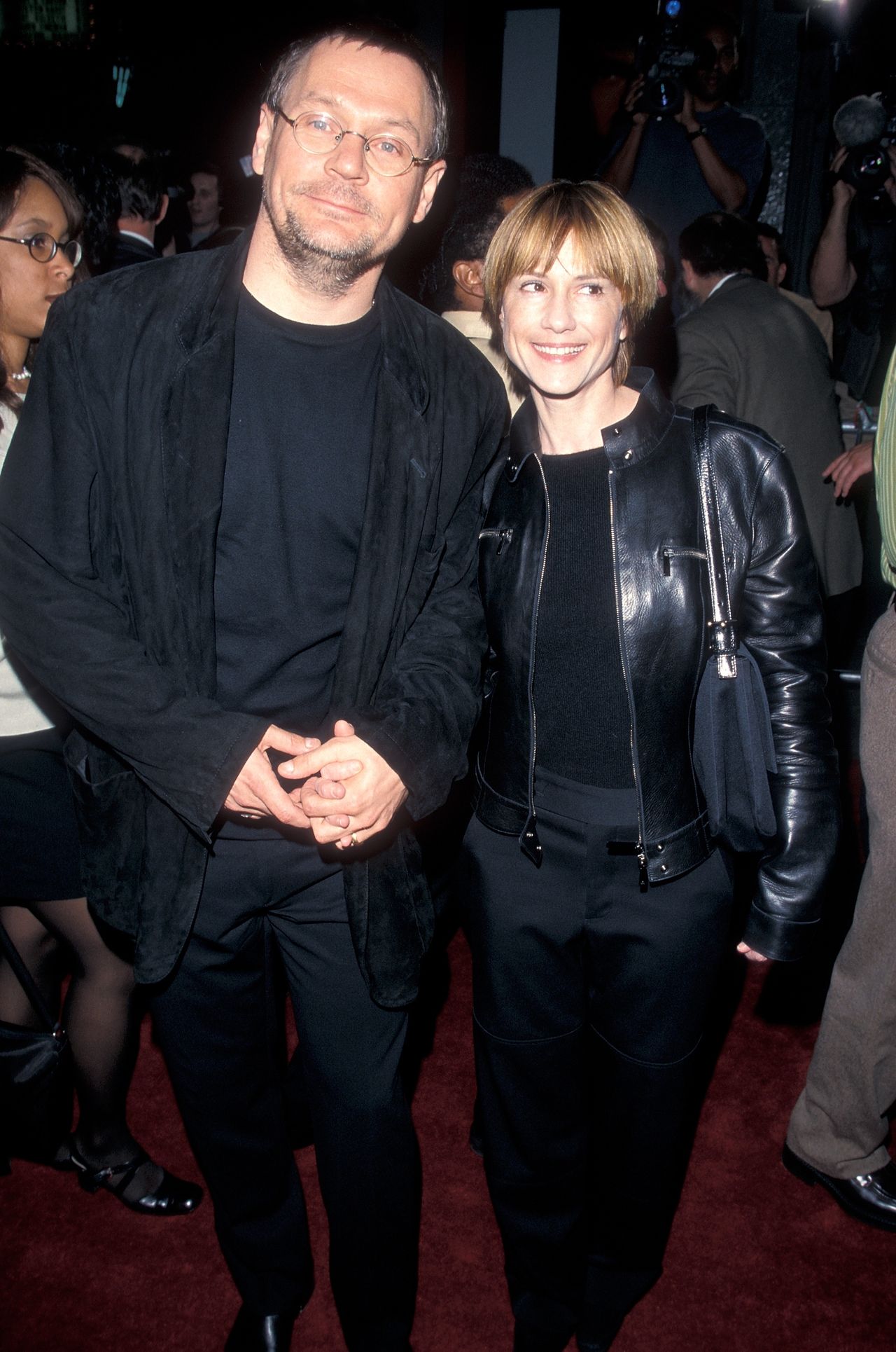 Holly Hunter i Janusz Kamiński, rok 1999