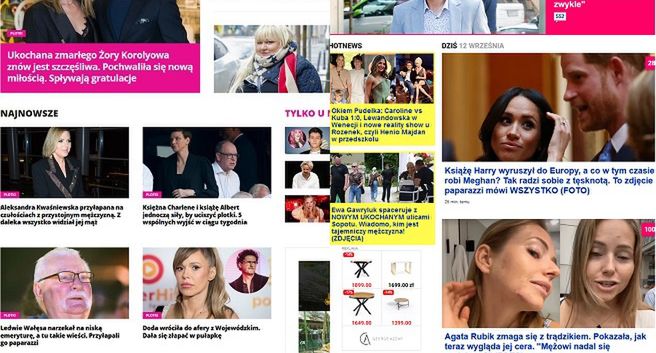 Pomponik z większą przewagą nad Pudelkiem i Plotkiem (TOP witryn show-biznesowych)