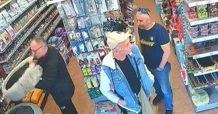 "Klienci roku". Trzech mężczyzn przyłapanych w sklepie zoologicznym