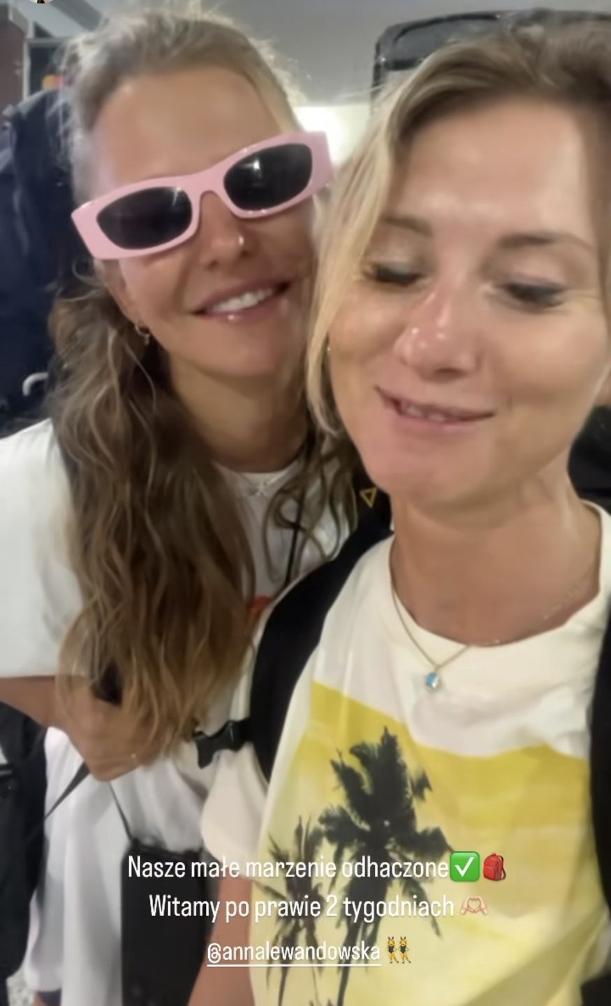 Anna Lewandowska i Aleksandra Dec