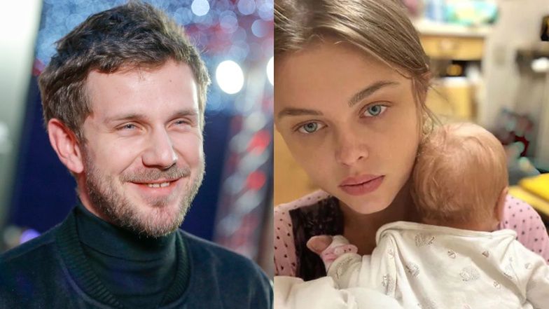 Antek Królikowski wypoczywa na urlopie, w czasie gdy Joanna Opozda zajmuje się chorym dzieckiem