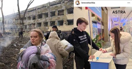 Jej zdjęcie obiegło świat po wybuchu wojny. Dziś popiera Władimira Putina