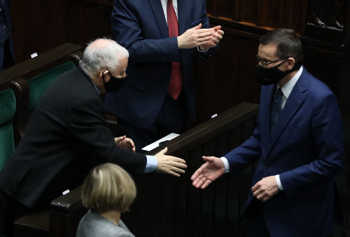 Sejm. Wotum nieufności wobec wicepremiera Jarosława Kaczyńskiego odrzucone. 