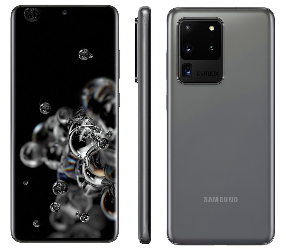 Samsung Galaxy S20 Ultra w całej okazałości / twitter.com/evleaks