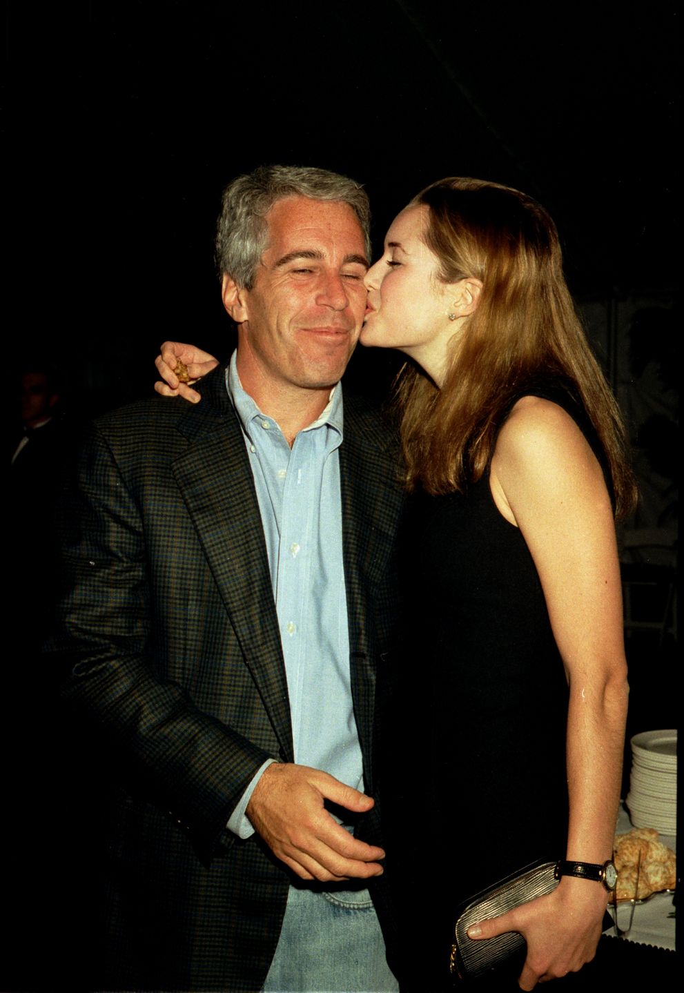 Jeffrey Epstein i Celina Midelfart, luty 1997