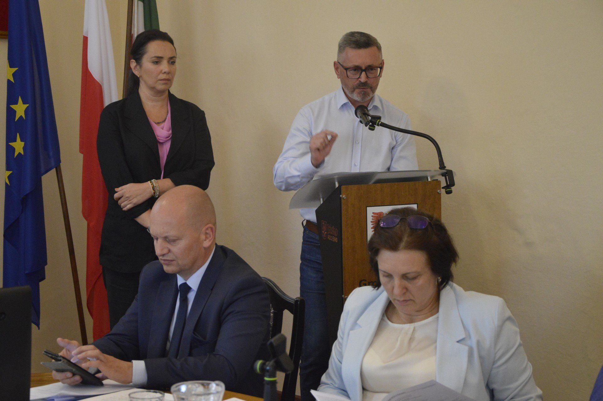 Burmistrz Ińska, Ewa Szkołut nie otrzymała absolutorium od radnych.