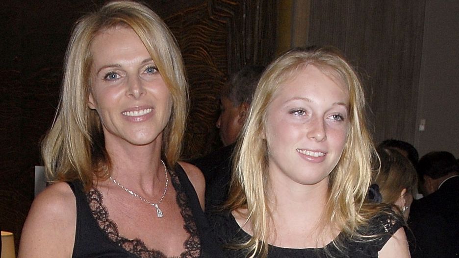 Catherine Oxenberg  z córką Indią, 2007 r.