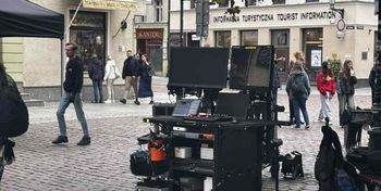 Toruń: Filmowcy na starówce. Kręcili drugą część komedii romantycznej