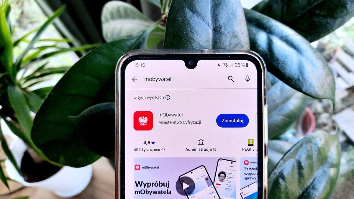 Aplikacja mObywatel