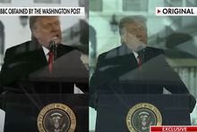 Materiał z Donaldem Trumpem, fot. kadr z Fox News