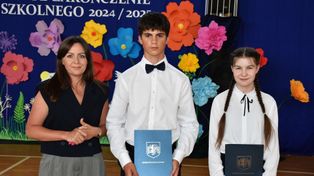 Pożegnanie ósmoklasistów 2025 w Szkole Podstawowej nr 3 w Rypinie