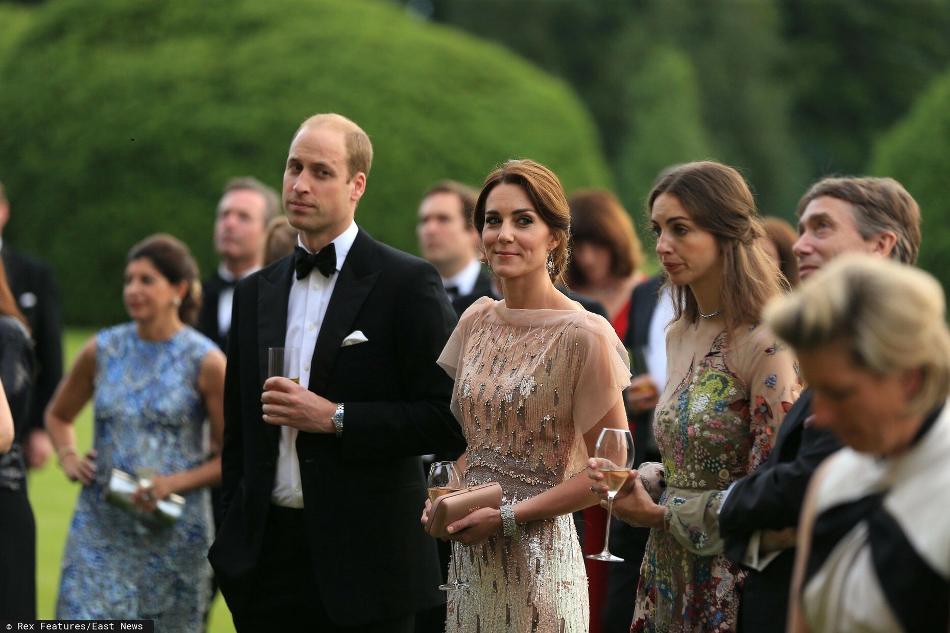 Książę William, księżna Kate, Rose Hanbury