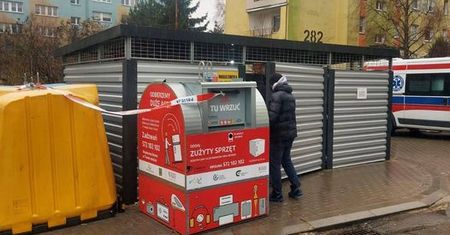 Makabryczne odkrycie w Łodzi. Ciało noworodka w śmietniku