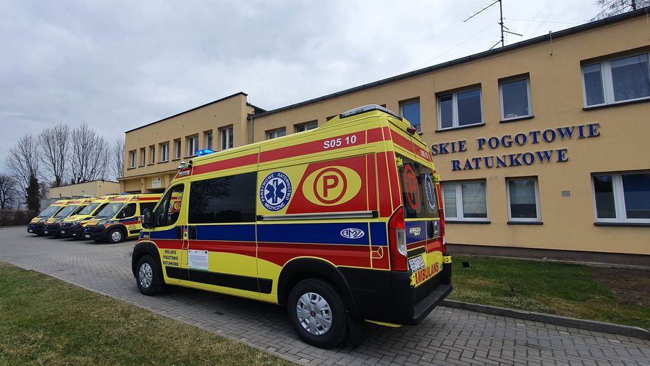 Bielsko-Biała. Nowe karetki po raz pierwszy na ulice wyjadą 30 marca.