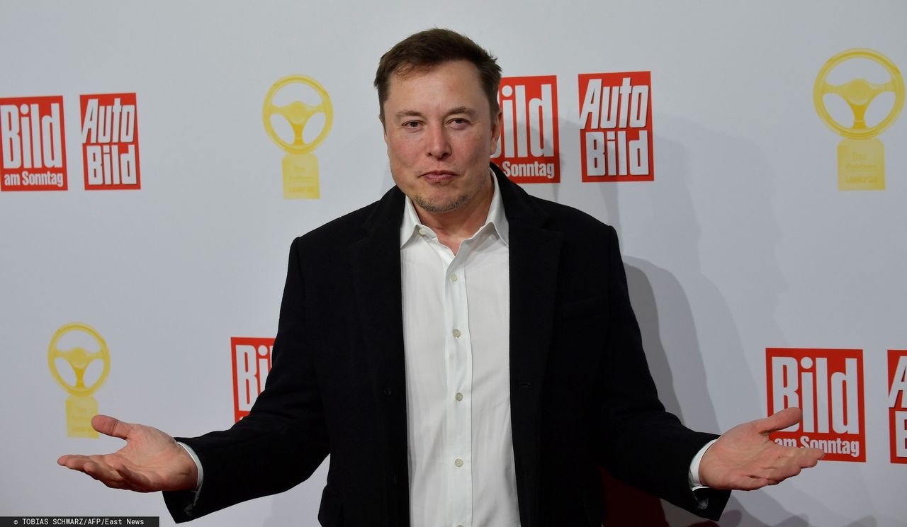Elon Musk, najbogatszy człowiek na świecie, szef firm Tesla i SpaceX