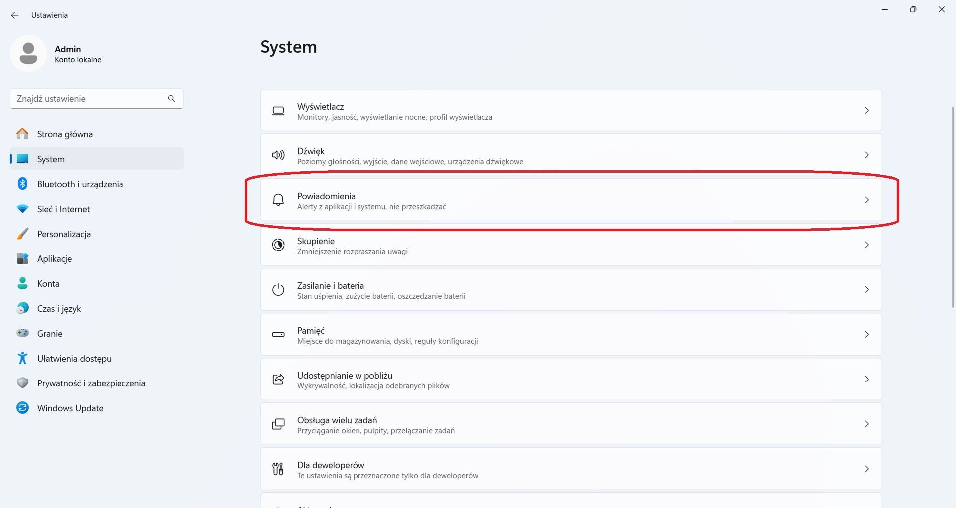 Windows 11 pozwala na wyłączenie natrętnych powiadomień