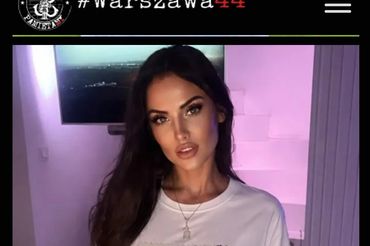 Monika Laskowska w akcji „Ambasadorzy pamięci”