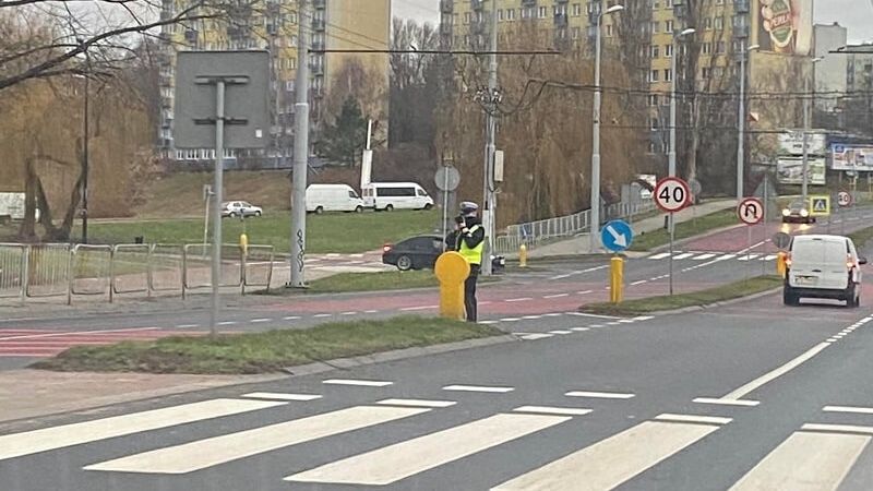 Kontrola prędkości na ul. Nadbystrzyckiej