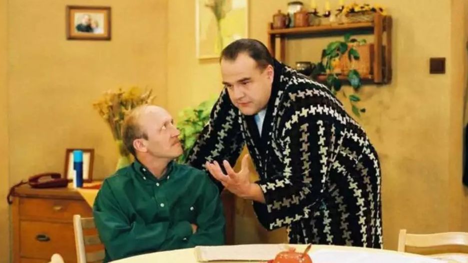 Artur Barciś i Cezary Żak w "Miodowych latach"