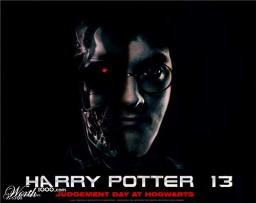 Harry Potter i Terminator, czyli zmiksowane plakaty