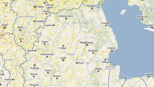 Google eksperymentuje z mapami 1