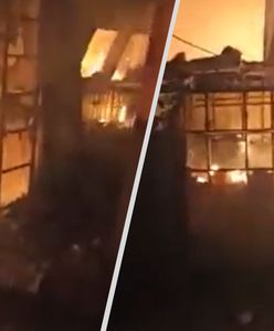 Turecki statek trafiony rakietą w porcie w Chersoniu