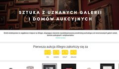 Allegro uruchomiło licytacje dzieł sztuki, wprowadza minimalną prowizję i szkice ofert