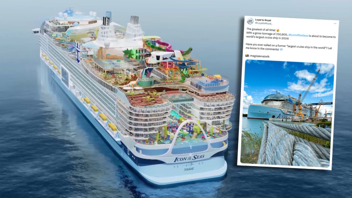 Icon of the Seas - największy na świecie statek wycieczkowy firmy Royal Caribbean