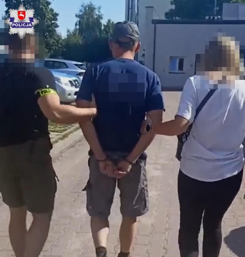 Zatrzymanie przez policjantów