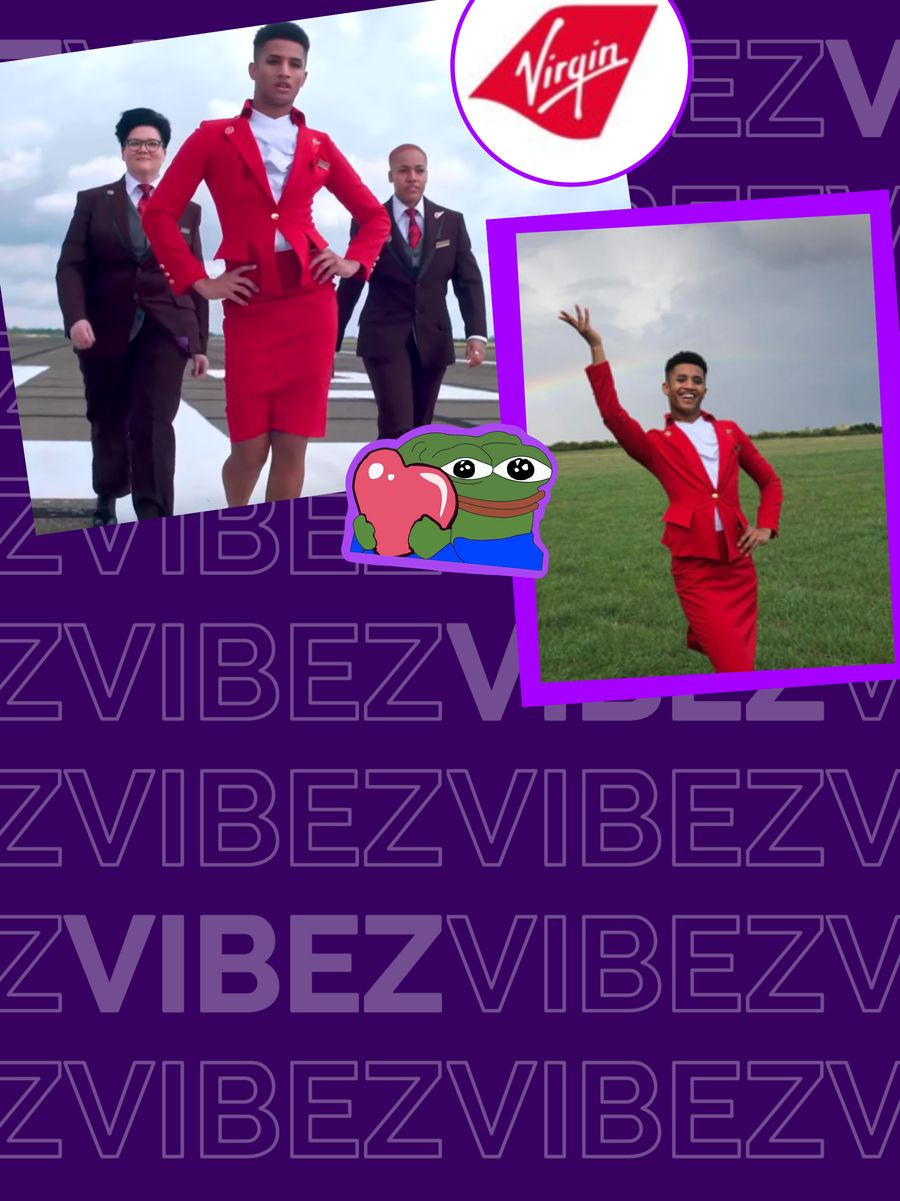 Virgin Atlantic neutralne płciowo stroje