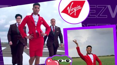 Steward w spódnicy. Virgin Atlantic wprowadza nowy uniformy