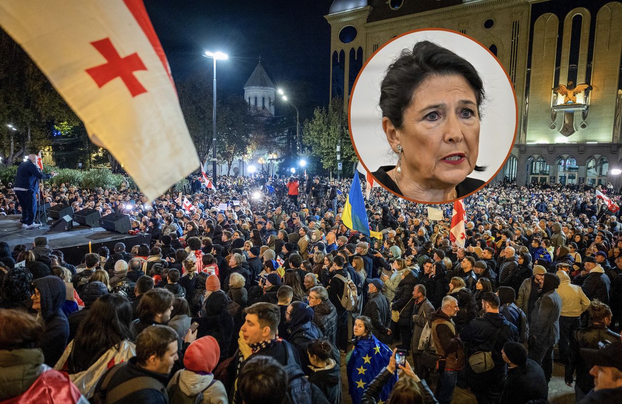 Georgien am Abgrund: Präsidentin verurteilt illegitime Wahlen