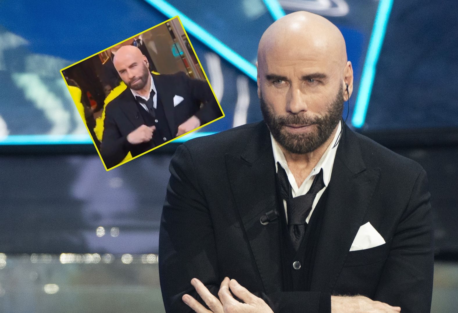 John Travolta dostał pozew od organizatorów Festiwalu w San Remo